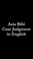 Asia Bibi Case Judgment in English Affiche