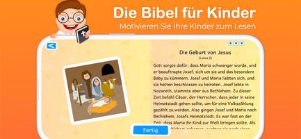 Ich lese: Die Bibel für Kinder Plakat