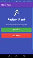 Razor Prank - Rasierer Prank (simple Version) Plakat