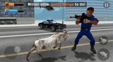 Super Goat Simulator Game-free gratuit ポスター