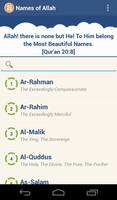 Names of Allah Affiche