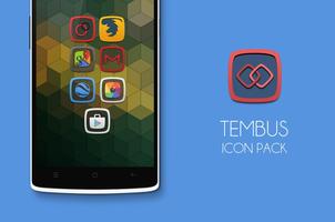 Tembus - Icon Pack الملصق