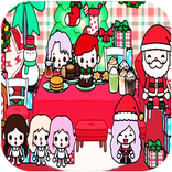 Miga Town Christmas Wallpaper