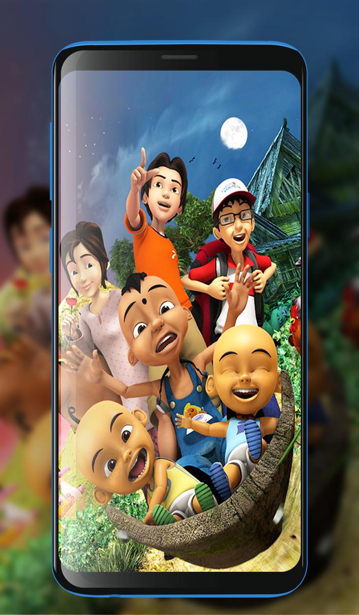Sketsa Kepala Upin Ipin - Sketsa Kartun Upin Ipin / The image is png