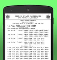 Sikkim State Lottery Results screenshot 2