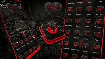 Gothic Machine Heart Theme Plakat