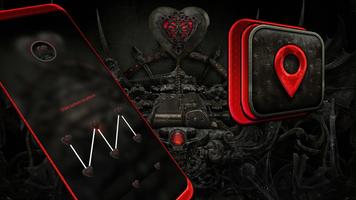 Gothic Machine Heart Theme ảnh chụp màn hình 2