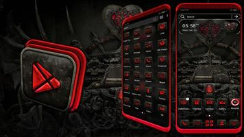 Gothic Machine Heart Theme ảnh chụp màn hình 3