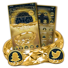 Golden Ring Launcher Theme ikon