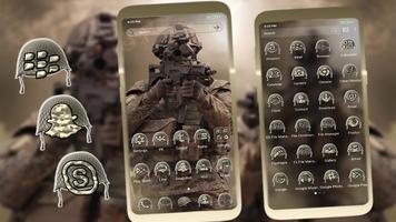 Special Force Launcher Theme ảnh chụp màn hình 2
