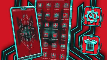 Tech Spider Launcher Theme تصوير الشاشة 1