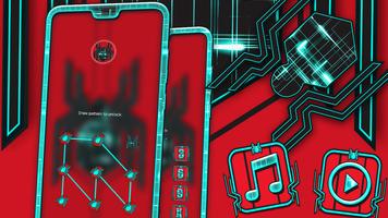 Tech Spider Launcher Theme ảnh chụp màn hình 3