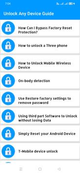 Unlock any Phone Methods screenshot 1