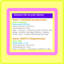Sensors list on your device APK