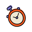 Stopwatch Vintage icon