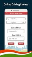 Online Driving License Apply capture d'écran 3