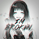 Broken Heart Girl Wallpaper APK