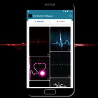 Heartbeat Live Wallpapers تصوير الشاشة 1