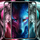 Neon Wolf Wallpaper APK