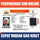 آیکون‌ Perpanjang SIM Online