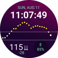 Blose Digital Watch face تصوير الشاشة 1