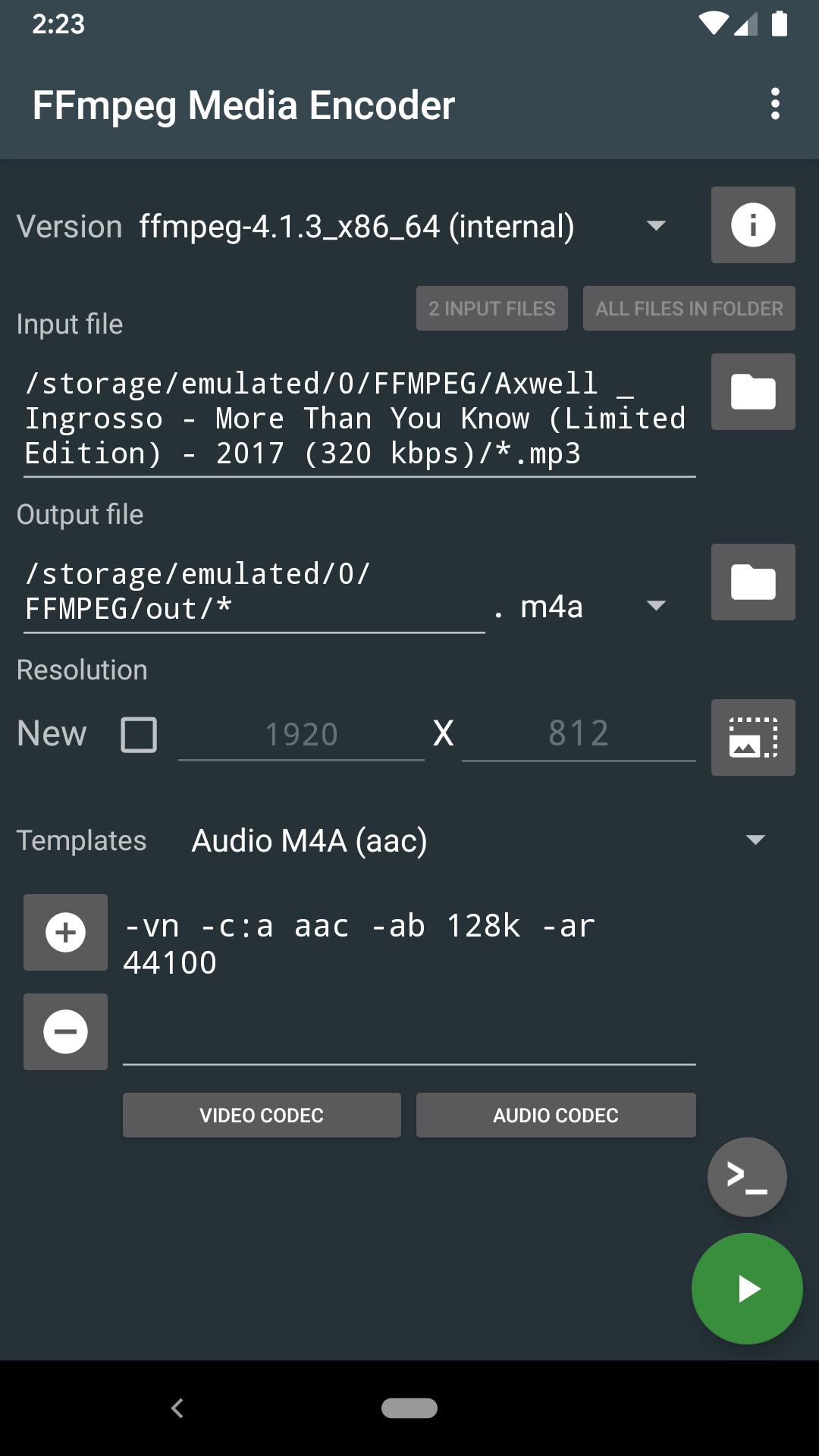 FFmpeg Media Encoder APK for Android Download