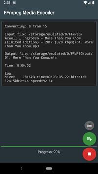 FFmpeg Media Encoder 截图 2