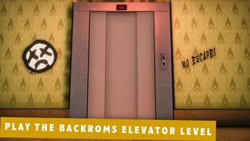 پوستر Backrooms Elevator Level