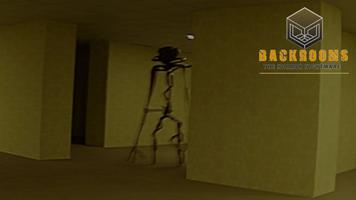 Backrooms Horror Nightmare Plakat