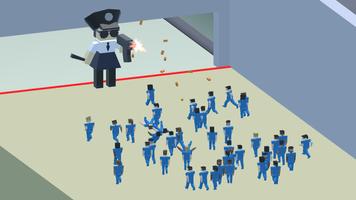 Crazy Jailbreak Cube: Red Light Green Light game پوسٹر