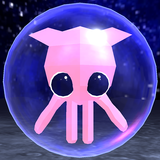 Pidegi The Squid Alien On Moon Zeichen