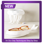 Air Dry Clay Techniques Step by Step icône