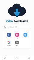 video downloader app पोस्टर