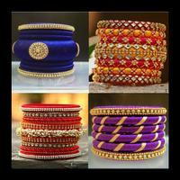 Silk thread jewellery designs collection HD 2019 海報