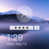 Win 11 Style lock screen icon