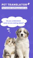 Pet smart: cat and dog translator - talking pets Cartaz