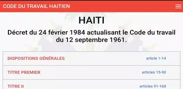 Code du Travail Haiti 2017