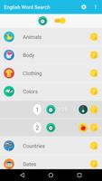 Permainan Cari Kata Inggris screenshot 1