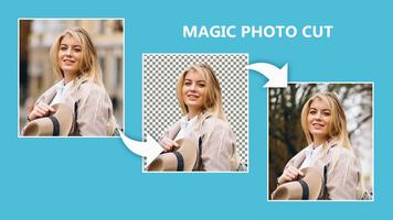 Magic Photo Cut الملصق