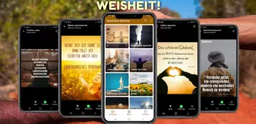 Weisheiten Sprüche mit Bildern