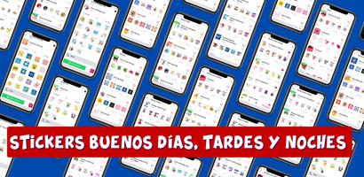 Stickers Dias Tardes y Noches poster