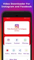 Video Downloader for Instagram постер