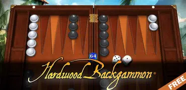 Hardwood Backgammon