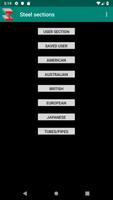 Steel sections โปสเตอร์