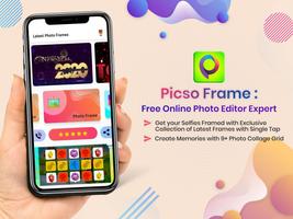 PicsoFrame : Online Photo Editor & Collage maker poster