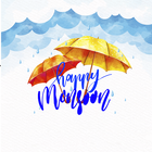 HAPPY MONSOON STICKER:WAStickerApps icône