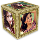 3D Photo Cube Live Wallpaper آئیکن