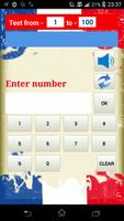 Learn French Numbers syot layar 3