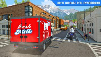 Milk Van Delivery Simulator screenshot 2