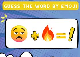 Guess the WORD by EMOJI الملصق